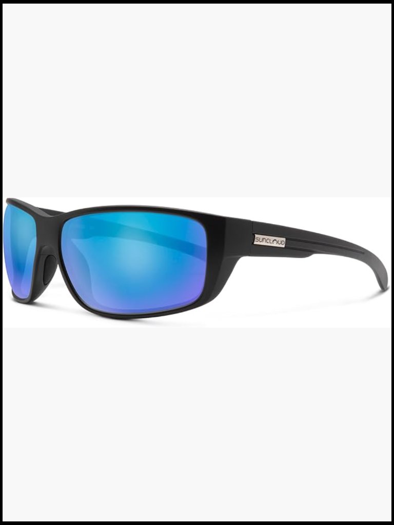 Polarized Sunglasses With Uv Protection, Rectangular Wrap Around, Grilamid Frame